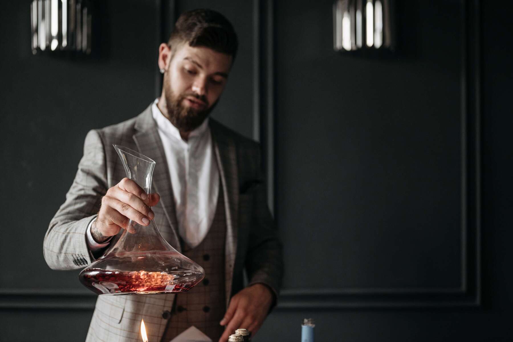 un sommelier