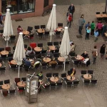 terrasse d'un café