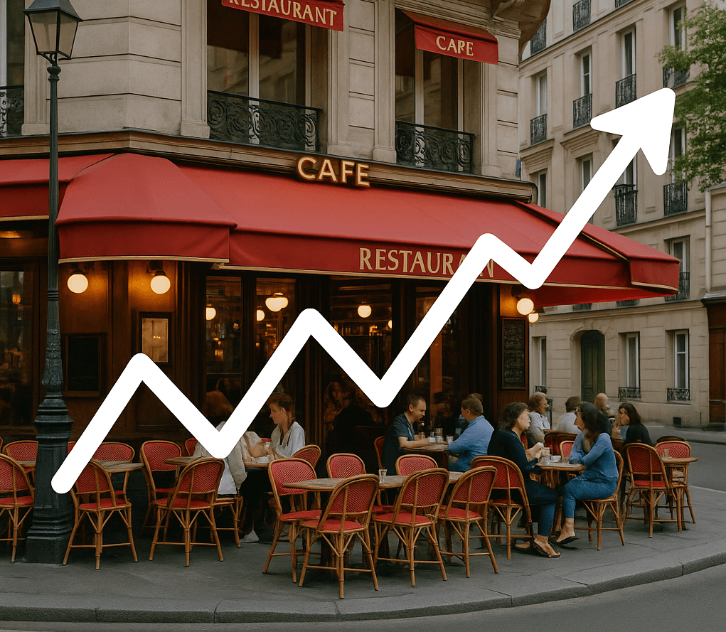 Augmenter les ventes de son restaurant : un graphique vers le haut