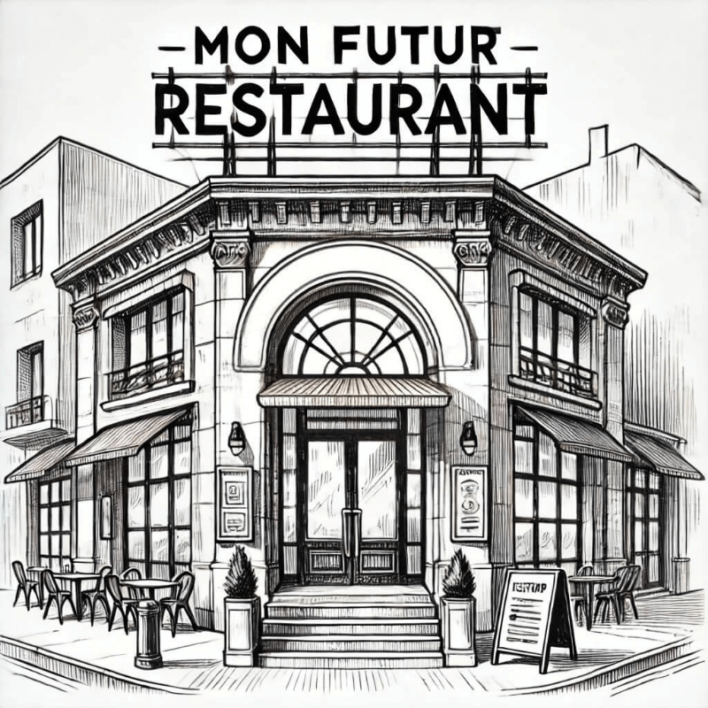 plan "mon futur restaurant"