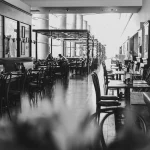 baisse de fréquentation des restaurants : un restaurant presque vide