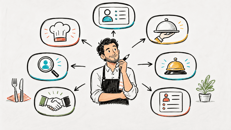 cookorico, les alternatives. Un restaurateur doit penser à tout
